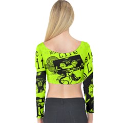 Long Sleeve Crop Top 