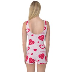 One Piece Boyleg Swimsuit 