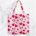 Zipper Grocery Tote Bag 