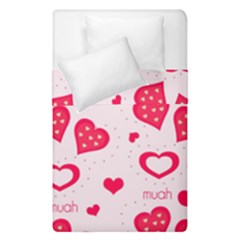 Muah Harts Duvet Cover Double Side (Single Size) from ArtsNow.com