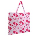 Zipper Large Tote Bag 