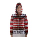 make america great britain again Women s Hooded Windbreaker