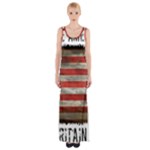 make america great britain again Maxi Thigh Split Dress