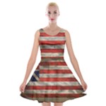 make america great britain again Velvet Skater Dress