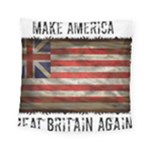 make america great britain again Square Tapestry (Small)