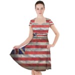 make america great britain again Cap Sleeve Midi Dress