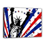 Statue of Liberty Canvas 16  x 12  (Stretched)