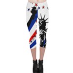 Statue of Liberty Capri Leggings 