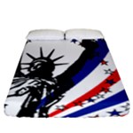 Statue of Liberty Fitted Sheet (California King Size)