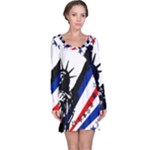 Statue of Liberty Long Sleeve Nightdress