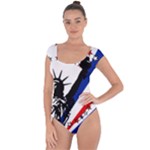 Statue of Liberty Short Sleeve Leotard 