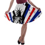 Statue of Liberty A-line Skater Skirt