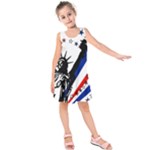 Statue of Liberty Kids  Sleeveless Dress