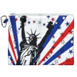 Statue of Liberty Canvas Cosmetic Bag (XXL)