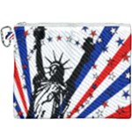 Statue of Liberty Canvas Cosmetic Bag (XXXL)