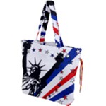 Statue of Liberty Drawstring Tote Bag