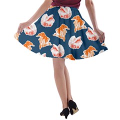 A-line Skater Skirt 