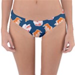 Betta Fish Reversible Hipster Bikini Bottoms