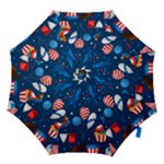 Usa 4th July America Independence Day Hook Handle Umbrella (Small)