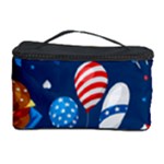 Usa 4th July America Independence Day Cosmetic Storage Case