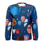 Usa 4th July America Independence Day Men s Long Sleeve Tee