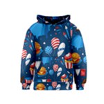 Usa 4th July America Independence Day Kids  Pullover Hoodie