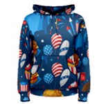 Usa 4th July America Independence Day Women s Pullover Hoodie