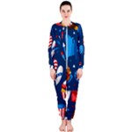 Usa 4th July America Independence Day OnePiece Jumpsuit (Ladies)