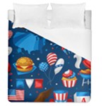 Usa 4th July America Independence Day Duvet Cover (Queen Size)