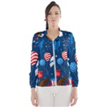 Usa 4th July America Independence Day Women s Windbreaker