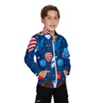 Usa 4th July America Independence Day Kids  Windbreaker