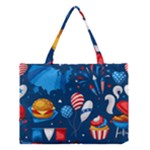 Usa 4th July America Independence Day Medium Tote Bag