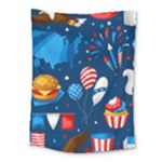 Usa 4th July America Independence Day Medium Tapestry