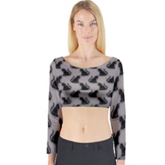 Long Sleeve Crop Top 