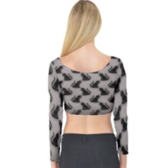 Long Sleeve Crop Top 