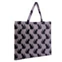 Zipper Large Tote Bag 