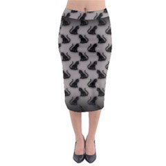 Midi Pencil Skirt 