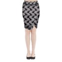 Midi Wrap Pencil Skirt 