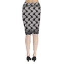 Midi Wrap Pencil Skirt 