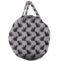 Giant Round Zipper Tote 