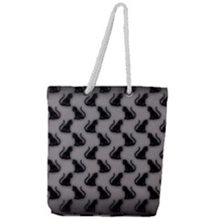 Full Print Rope Handle Tote (Large) 