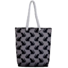 Full Print Rope Handle Tote (Small) 