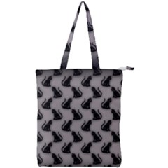 Double Zip Up Tote Bag 