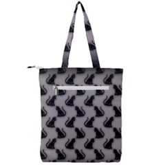 Double Zip Up Tote Bag 