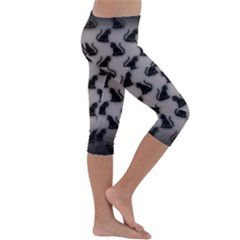 Kids  Lightweight Velour Capri Leggings  