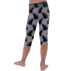 Kids  Lightweight Velour Capri Leggings  