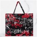 Zipper Large Tote Bag 