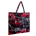 Zipper Large Tote Bag 