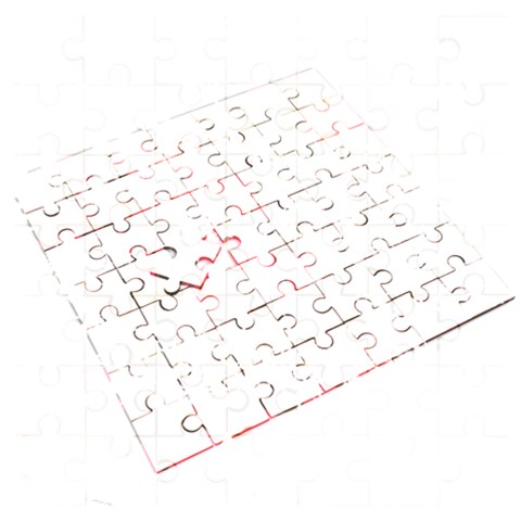 Emo Graffiti Wooden Puzzle Square from ArtsNow.com