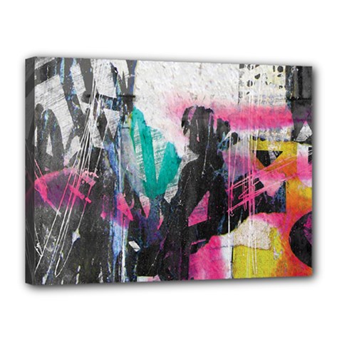 Graffiti Grunge Canvas 16  x 12  (Stretched) from ArtsNow.com